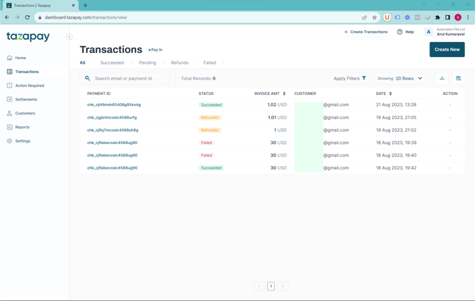 Tazapay Dashboard - Transactions-1