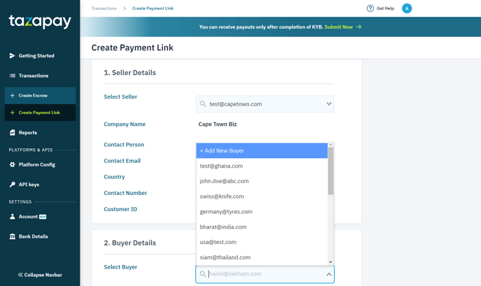 create payment link 2